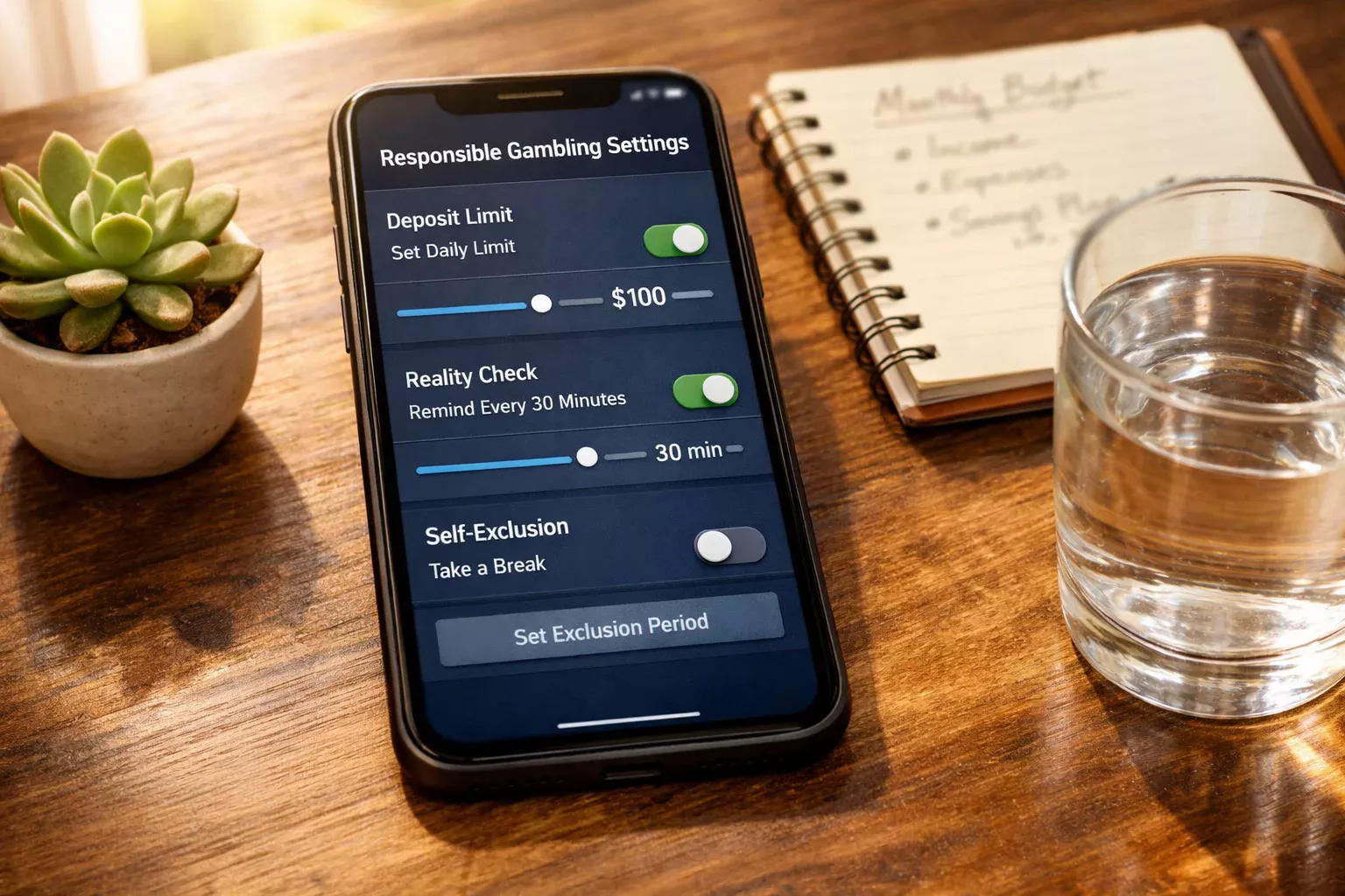 Verantwortungsvolles Spielen mit Selbstlimit-Einstellungen